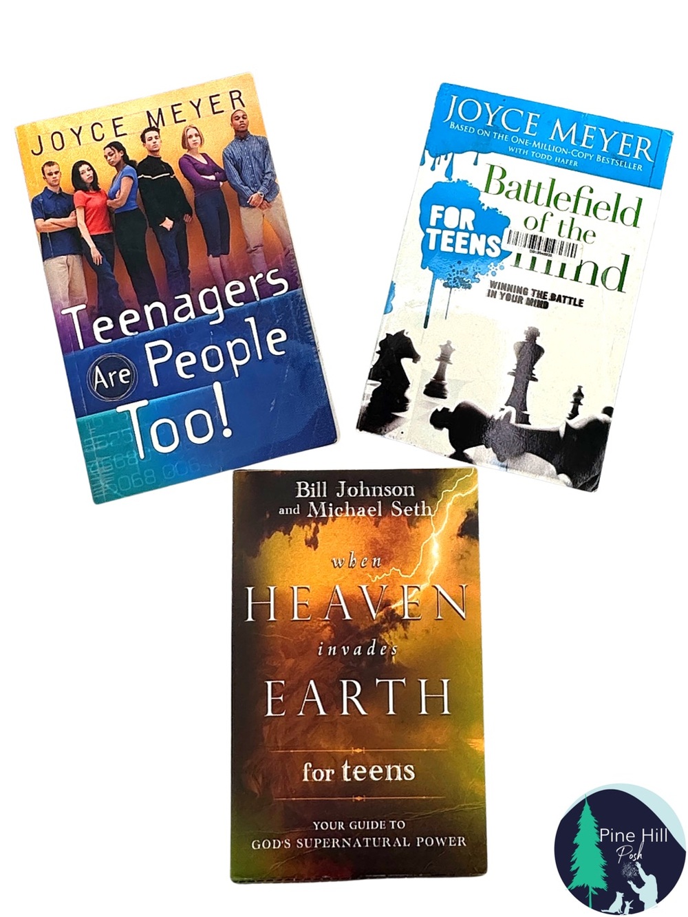 Christian Teen Book Bundle Joyce Meyer Bill Johnson Faith Books Lot 3